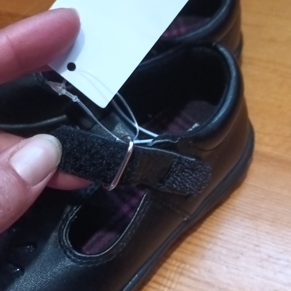 Size 7 little basic edition black dress shoes NEW TAGS STILL ON - Picture 8 of 11